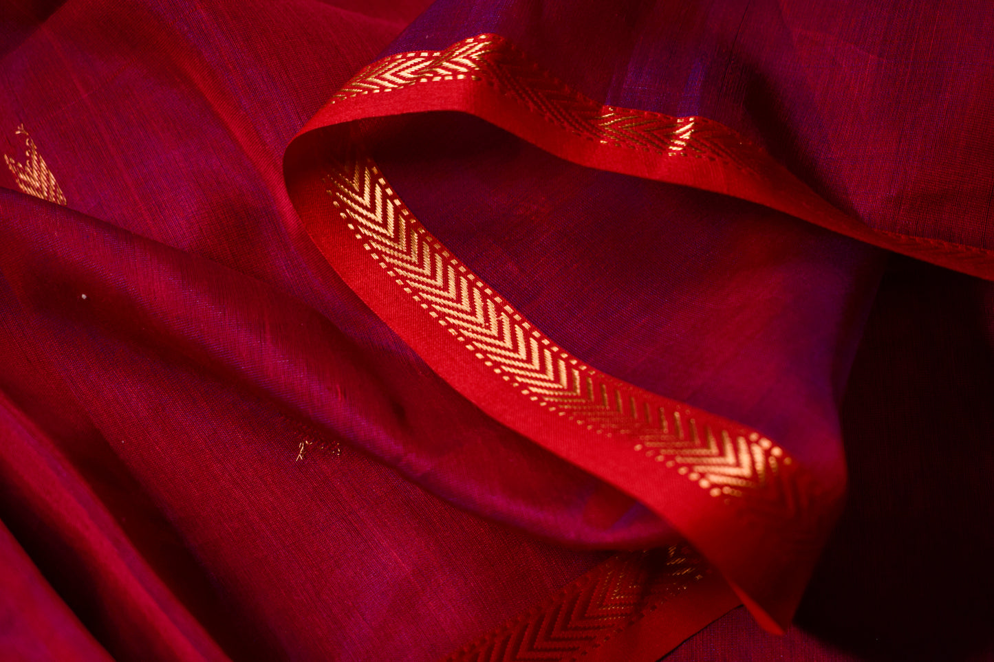 Pink Silk Cotton Maheshwari Saree MAHSC02