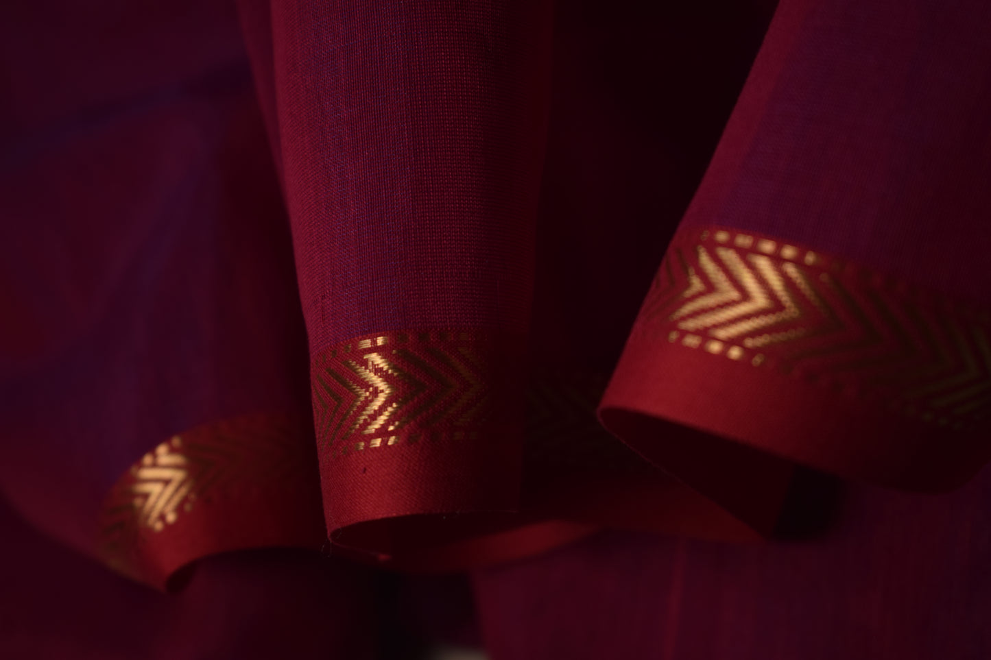 Pink Silk Cotton Maheshwari Saree MAHSC02