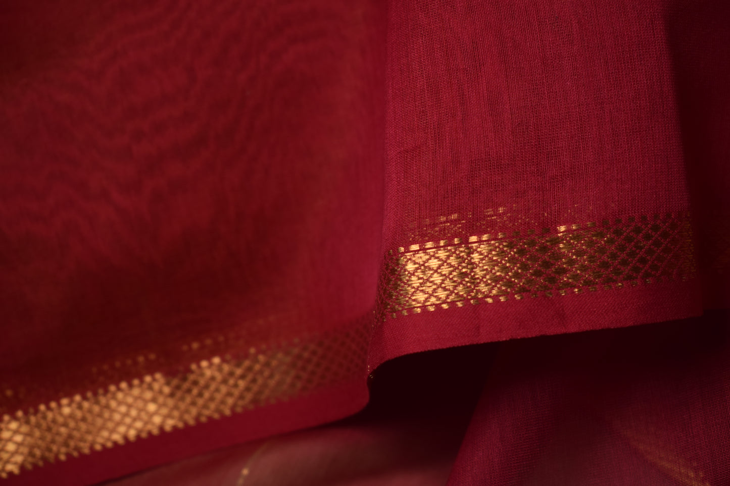 Pink Silk Cotton Maheshwari Saree MAHSC01