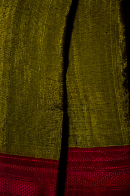 Green Handloom Ilkal Saree